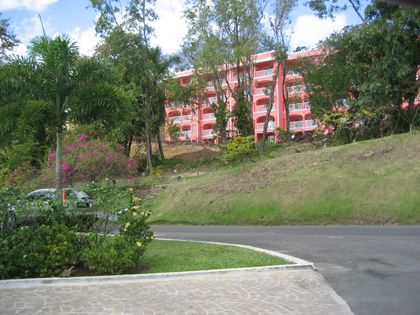 One of the resorts buildings