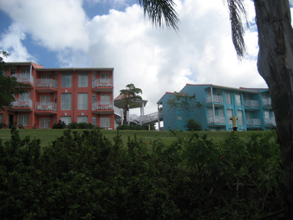 More of the resorts buildings